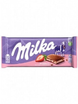 Strawberry Chocolate - Milka - 100g