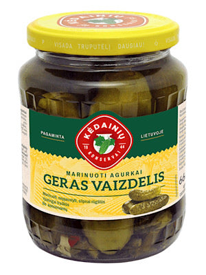 Pickled Cucumbers - Kedainiu- 660g