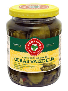 Pickled Cucumbers - Kedainiu- 660g