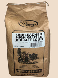 Unbleached High Gluten Bread Flour - Weisenberger - 5Lb
