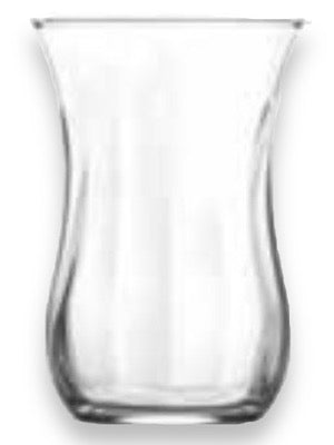 Turkish Tea Glass Cups- Optik - 6pc