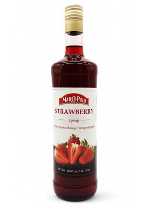 Strawberry Syrup - Marco Polo - 1L (33.8oz)