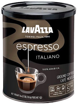 Expresso Coffee Grounds - Lavazza - 8oz