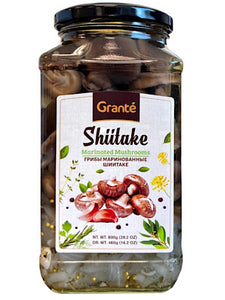 Shiitake Marinated Mushrooms - Grante - 880 ml