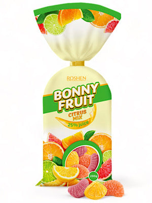 Citrus Mix Jelly Candie Bonny fruit - Roshen - 200g