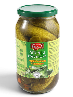 Pickled Cucumbers - Tradicll Vkusa - .9 L