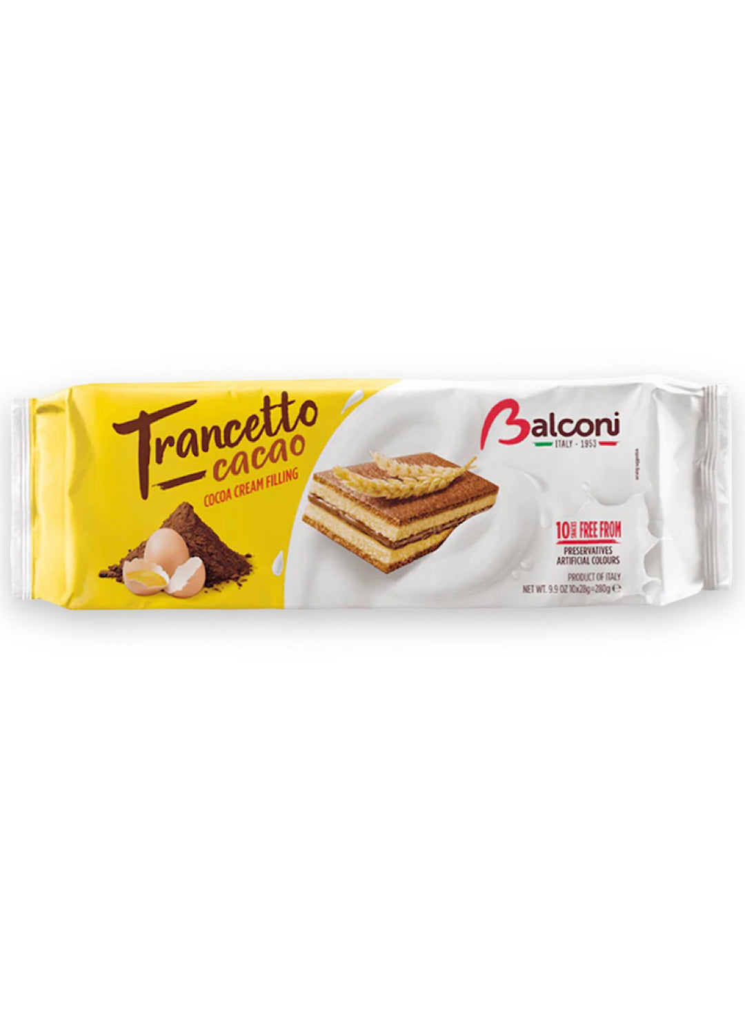 Tiramisu Cocoa Snack Cakes - Balconi - 300g