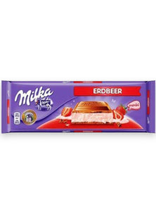 Strawberry Chocolate Bar - Milka - 300g