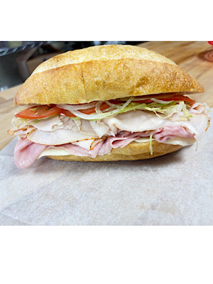 #3 Americana turkey and ham Hoagie