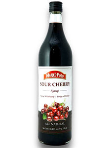 Sour Cherry Syrup - Marco Polo - 1L