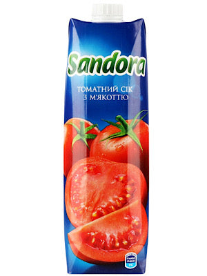 Tomato Juice with Pulp - Sandora - 0.95L