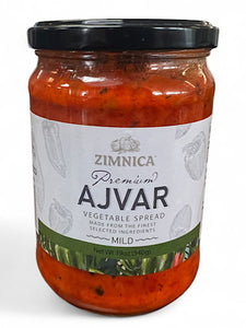 Ajvar Vegetable Spread Mild - Zimmica - 540g