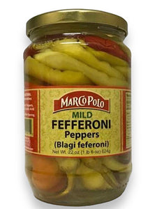 Mild Ferreroni Peppers - Marco Polo - 22oz