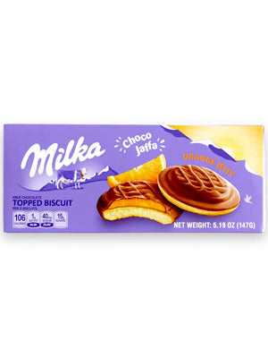 Orange Chocolate Dessert Cookies - Milka - 147g