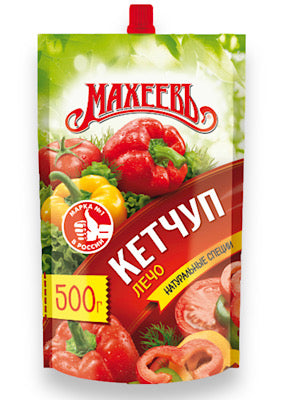 Ketchup Lecho style - Maheev - 500g