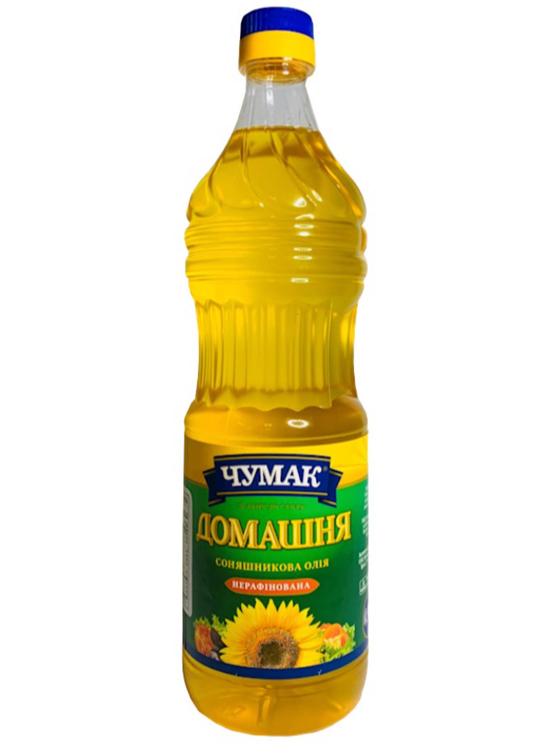 Sunflower Oil Unrefined - Chumak - 0.9 L