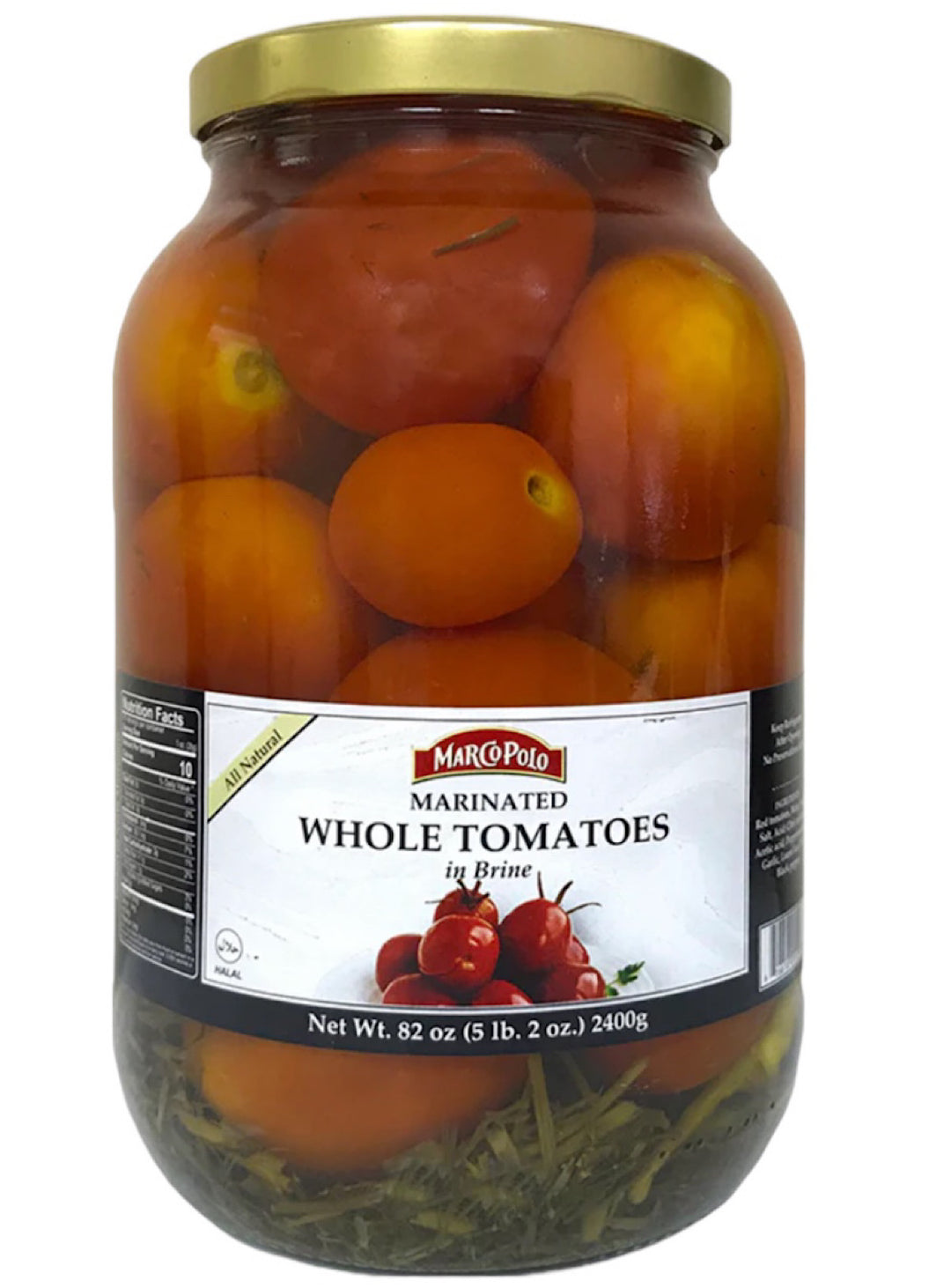 Marinated Red Tomatoes - Marco Polo - 2500 ml