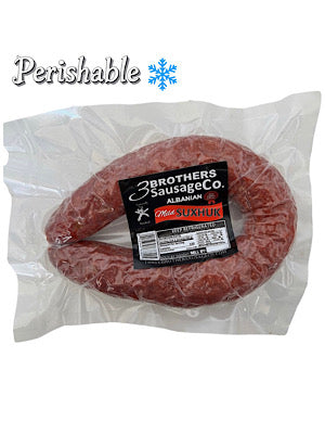 Suxhuk Kosovo Mild  - Three Brothers Sausage Company - 1 Lb 16oz ( Ship date on October 26, 2026