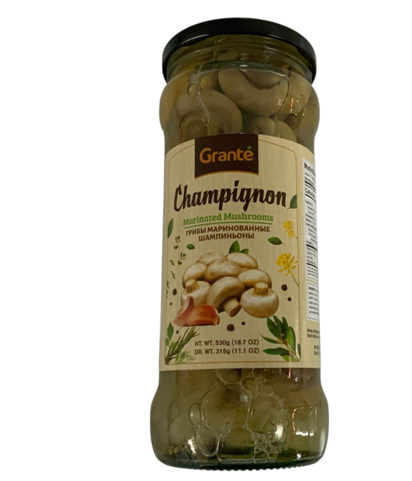 Champion marinated mushrooms- Grante -530 g/ 18.7 oz