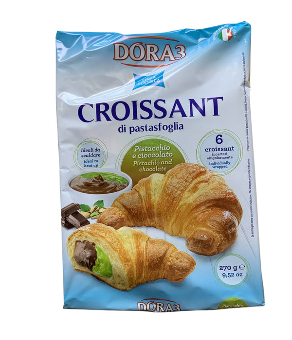 Chocolate and pistachio Croissants - Dora - 300g