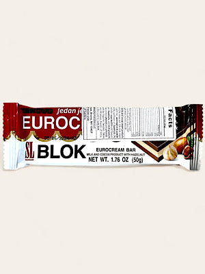 Eurocream Blok Chocolate Bar - Takovo - 50g