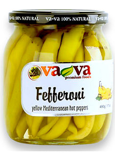 Hot Ferreroni Peppers - VaVa - 490g