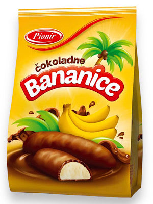 Bananice Chocolate Marshmallow Banana - Pionir - 150g