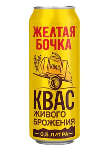 Kvass - Yellow Barrel - 0.5 liters