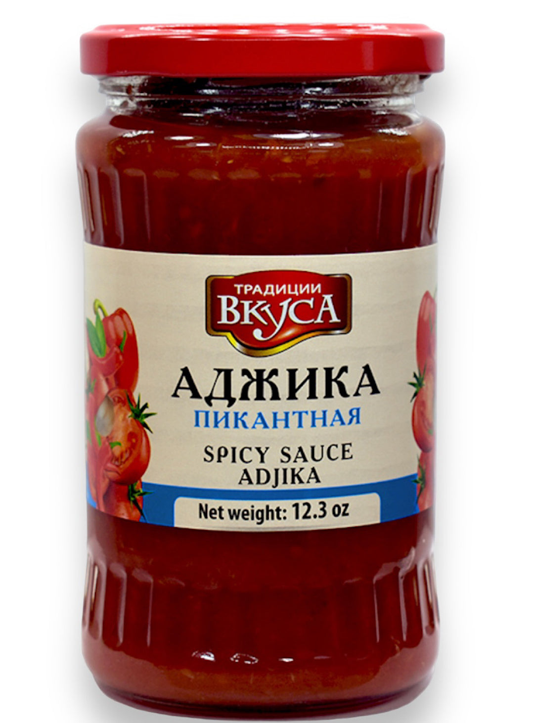 Spicy Adjika Tomato Sause - Tradicll Vkusa - 350g