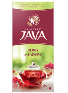 Herbal Hibiscus Tea Berry Meadow - Princess Java - 25 tea bags