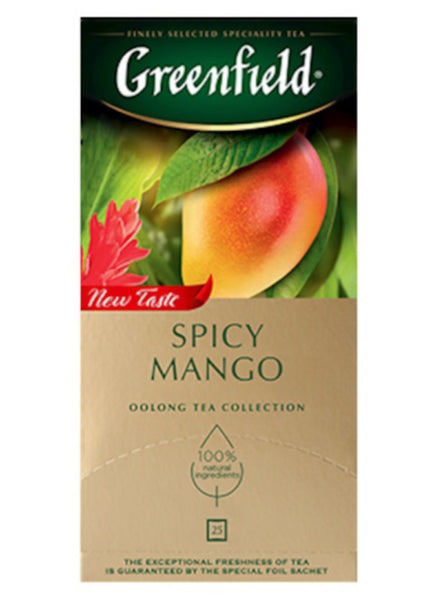 Spicy Mango Tea - Greenfield - 25 Tea bags – Elona Market
