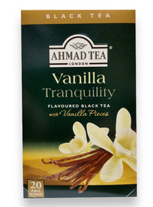 Vanilla Tranquilty Black Tea- Ahmad Tea - 20 tea bags