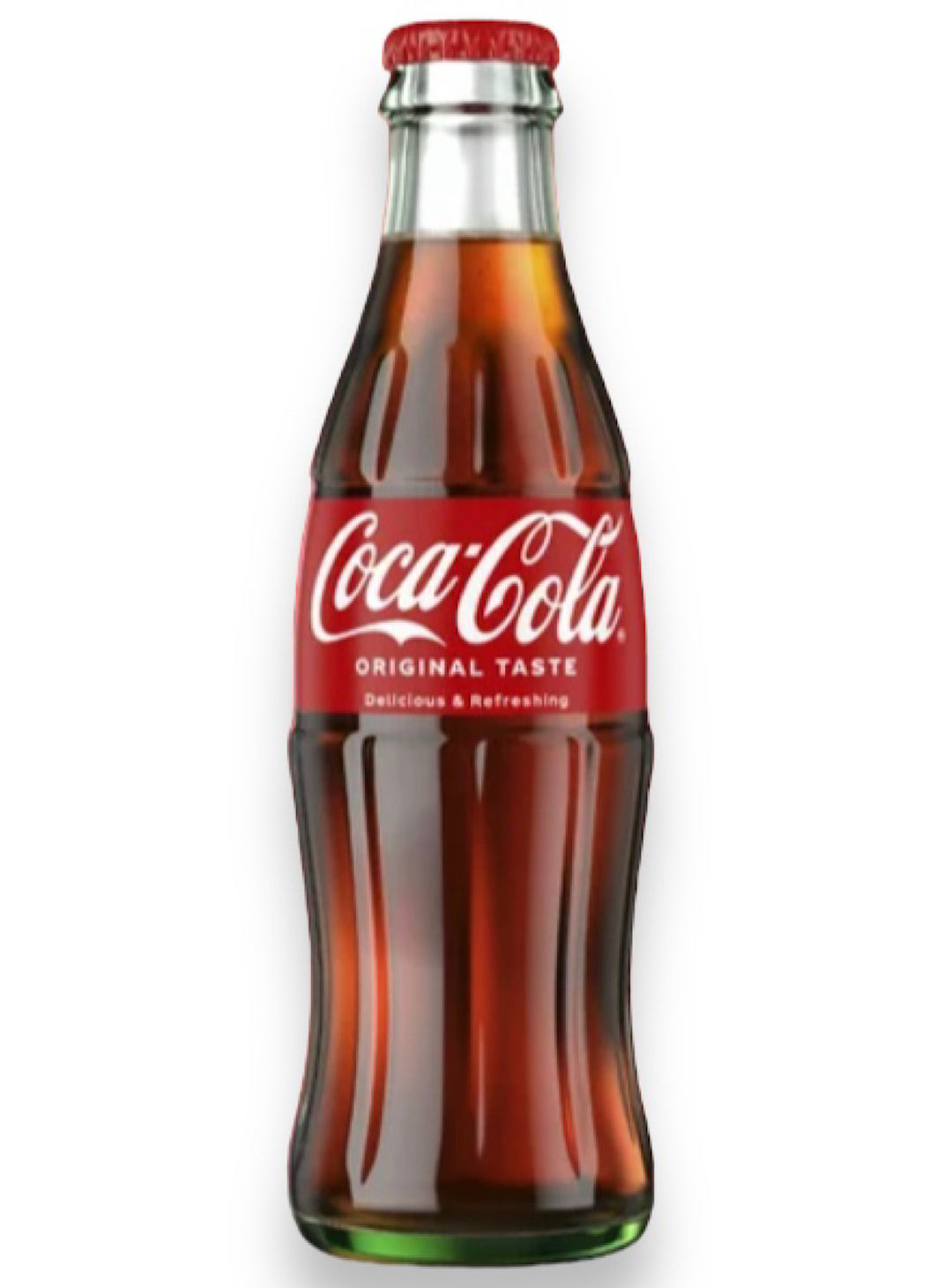 Coca Cola glass bottle drink -  8oz