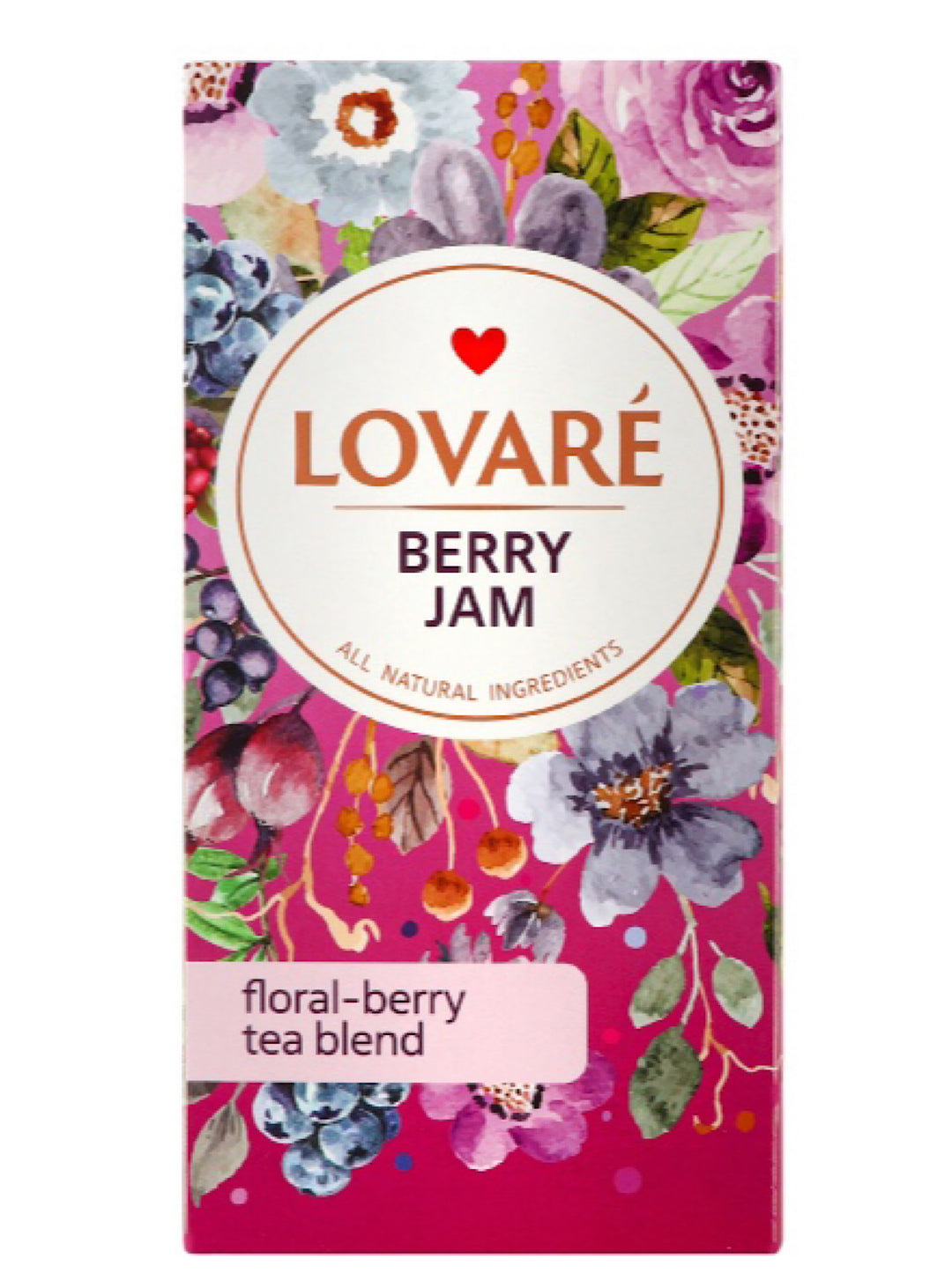 Berry Jam Tea - Lovare - 24 Tea Bags