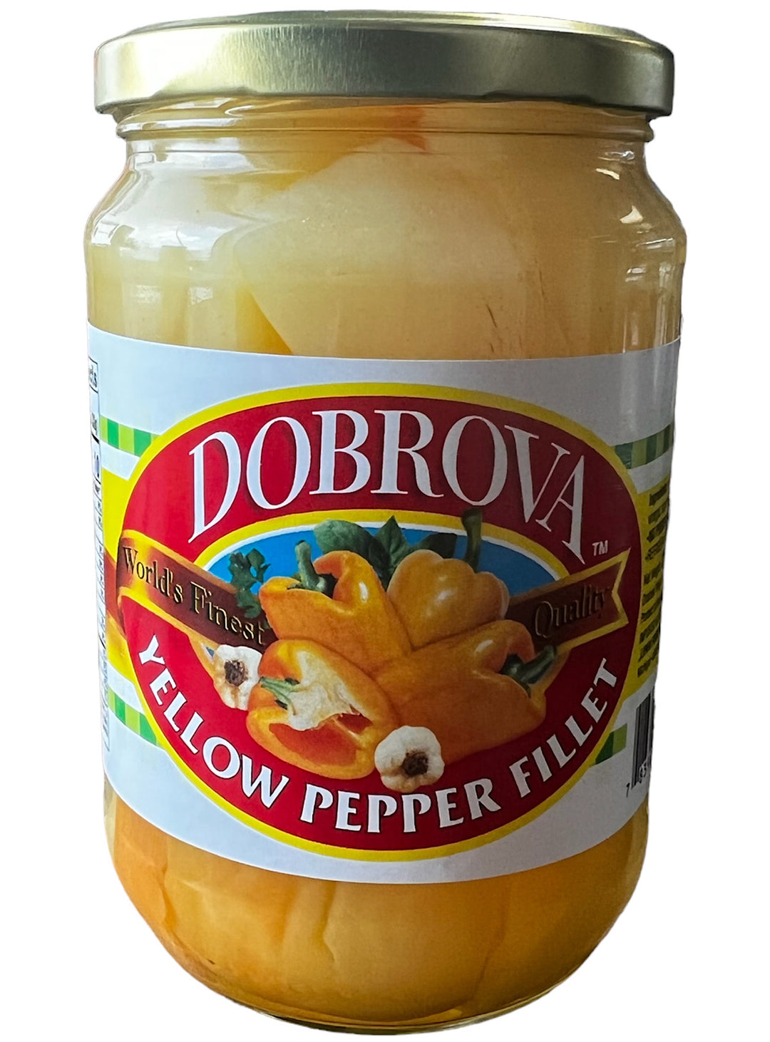 Yellow Peppers Fillet - Dobrova - 650g