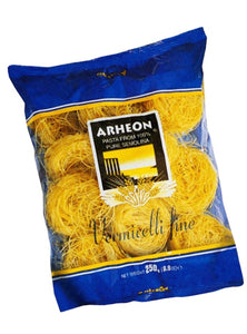 Pasta Nested Vermicelli Fine - Arheon - 250g