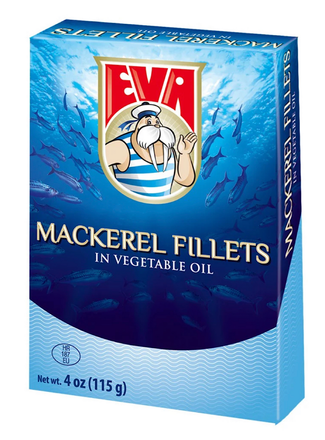 Mackerel Fillet Veg Oil - Eva - 115g