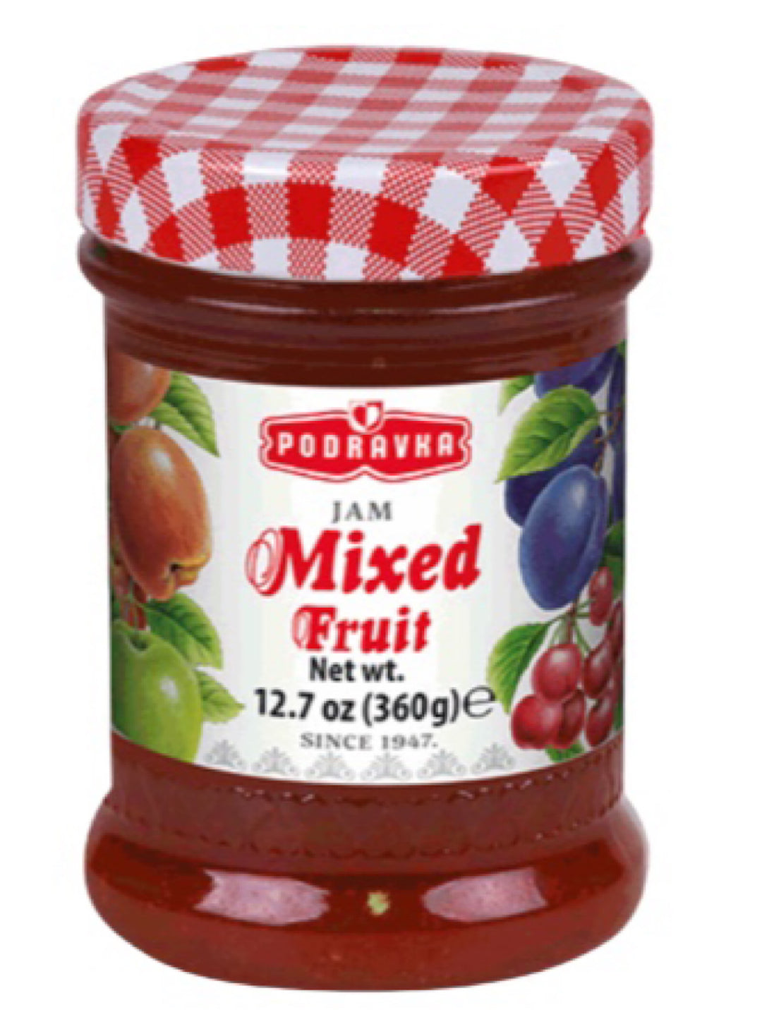 Mixed Fruit Jam - Podravka - 360g