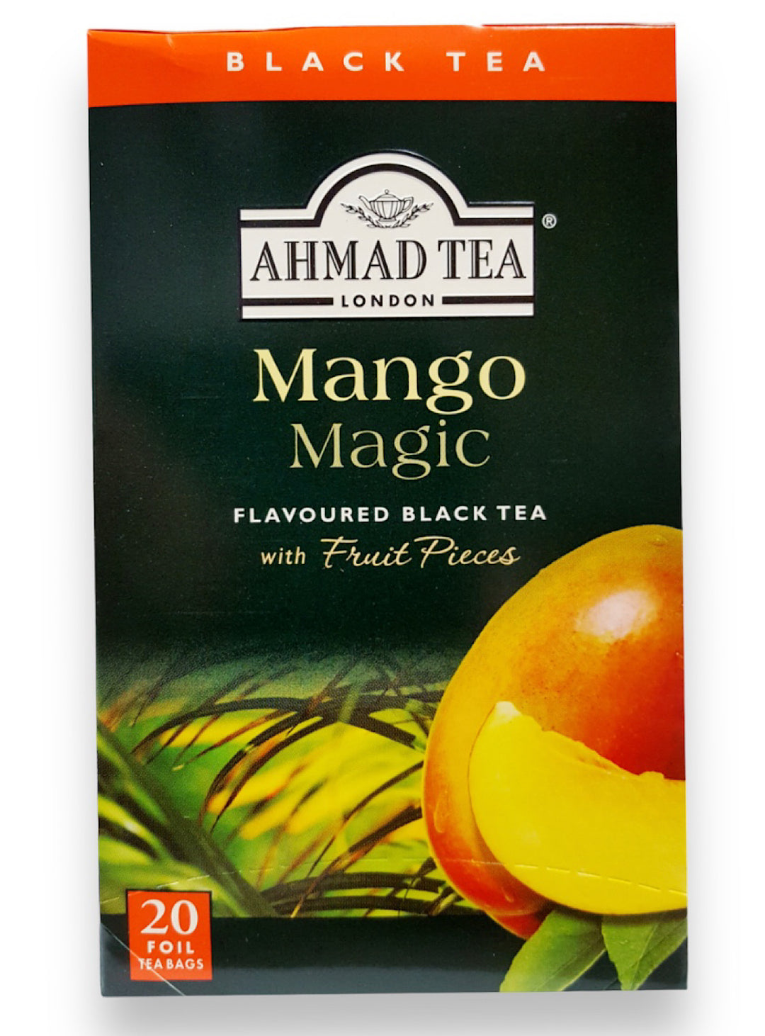 Green tea mango & lychee, ahmad tea, 20 teabags