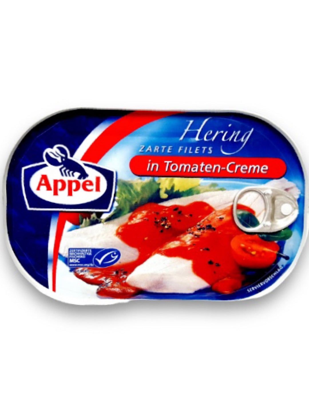 Herring Fillets in Tomato Creme - Appel- 200G