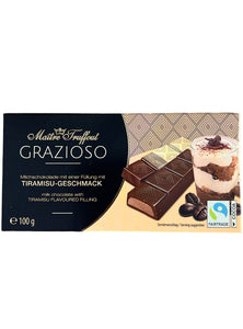 Tiramisu Milk Chocolate Bar - Matre Truffout - 100g