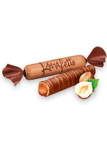 Wafer Hazelnut Chocolate Konefetto - Roshen