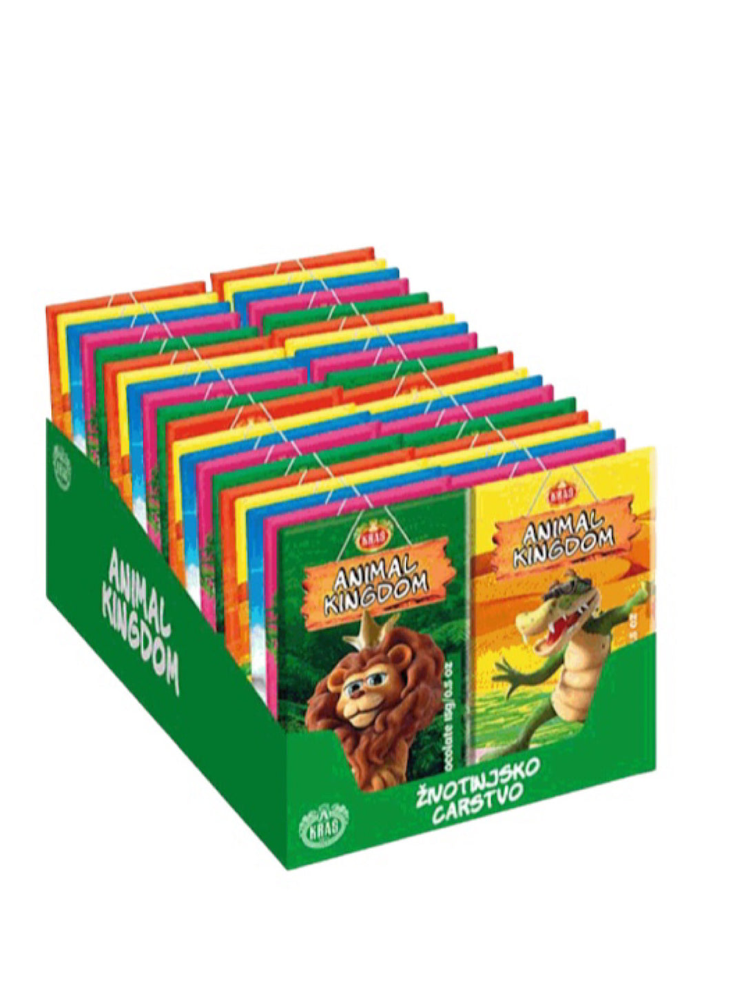 Kras Animal Kingdom Chocolate package 40 bars