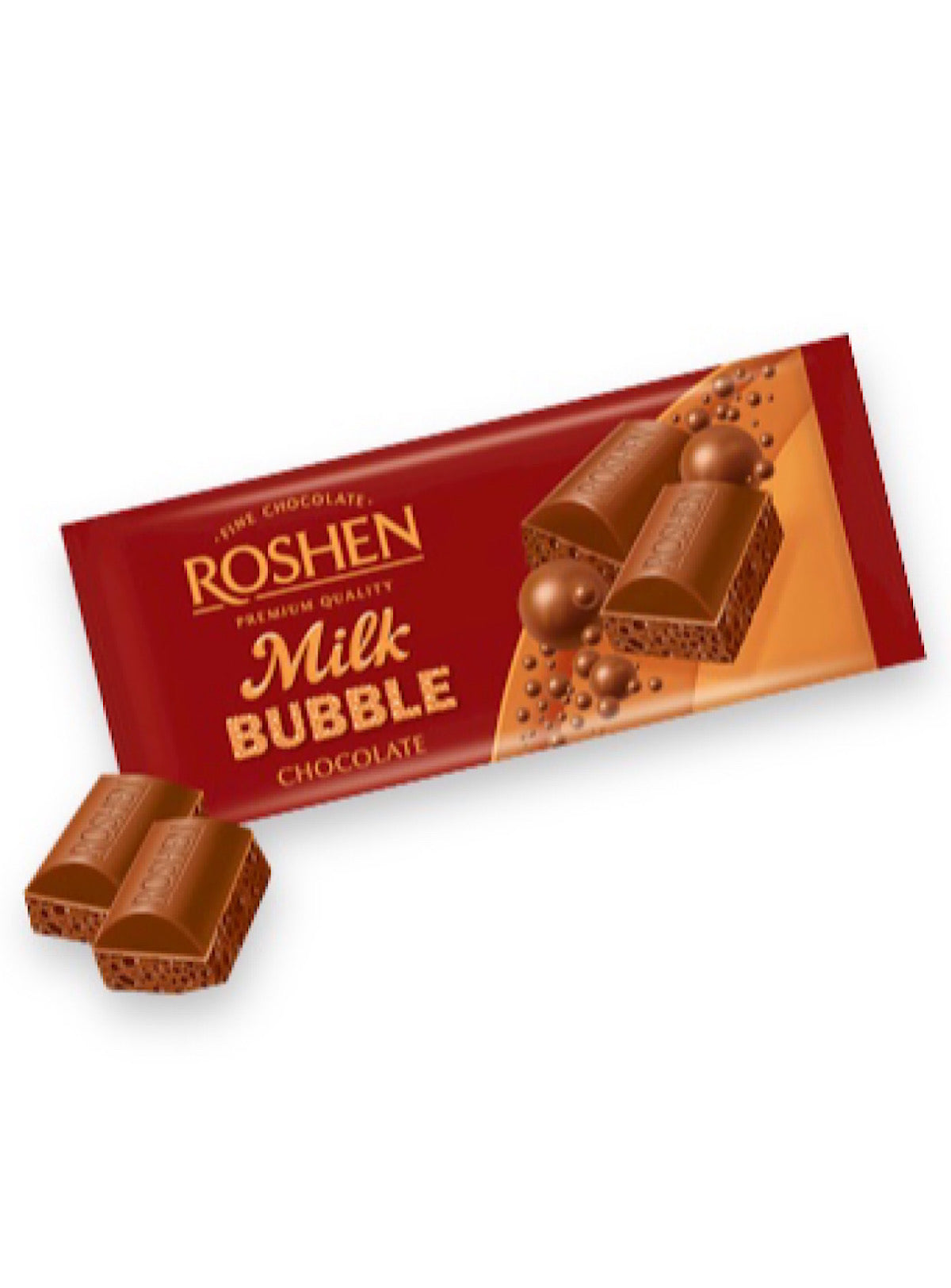 Milk Chocolate Bar Aerated - Roshen - 80g