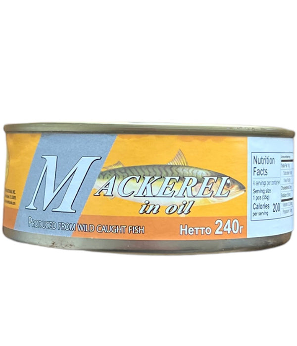 Mackerel In Oil - Brivais Vilnis - 240g