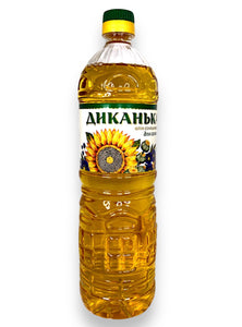 Sunflower Oil Unrefined - Dikanka - 1 Liter