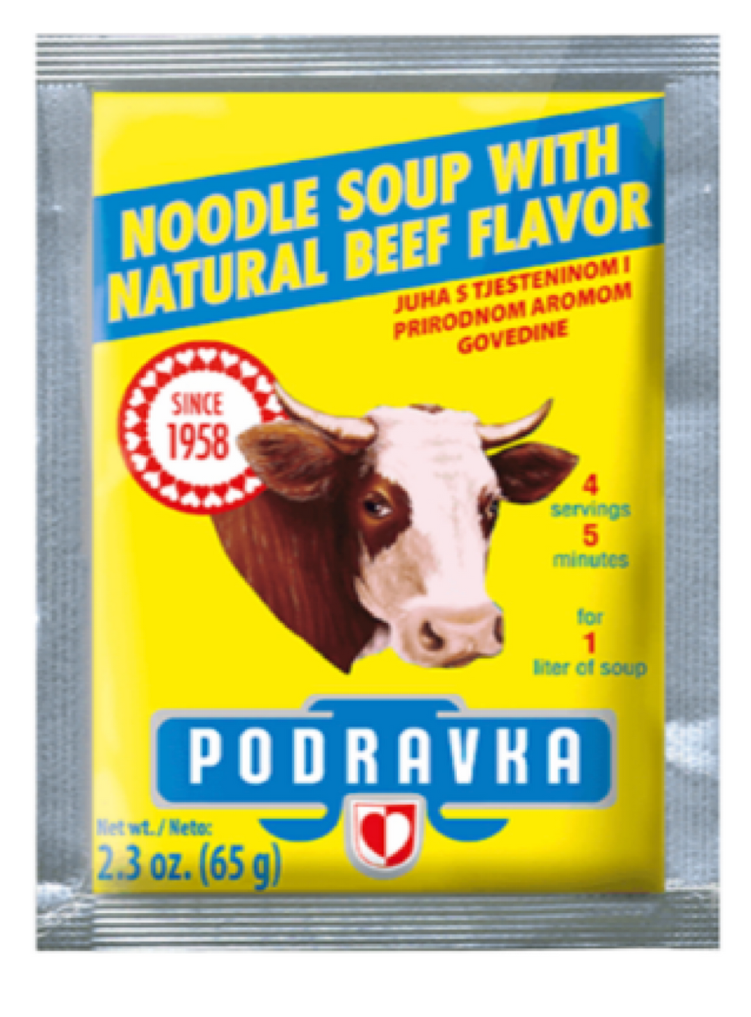 Beef Noodle Soup Goveda - Podravka - 65g