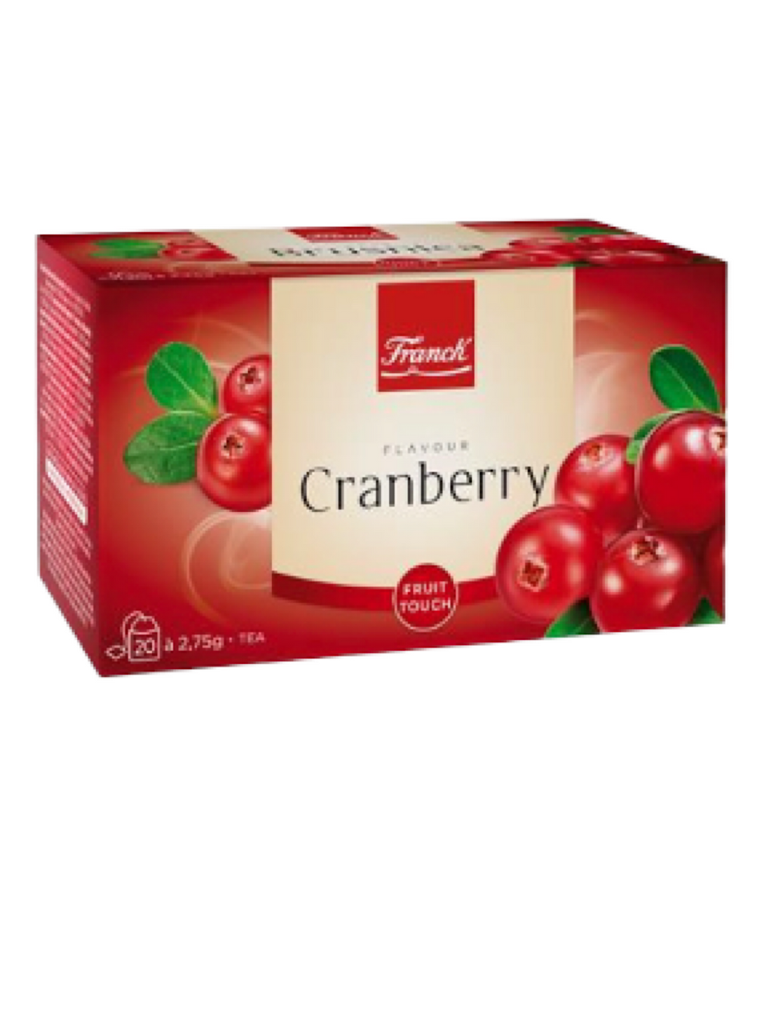 Cranberry Tea Brusnica - Franck - 20 tea bags