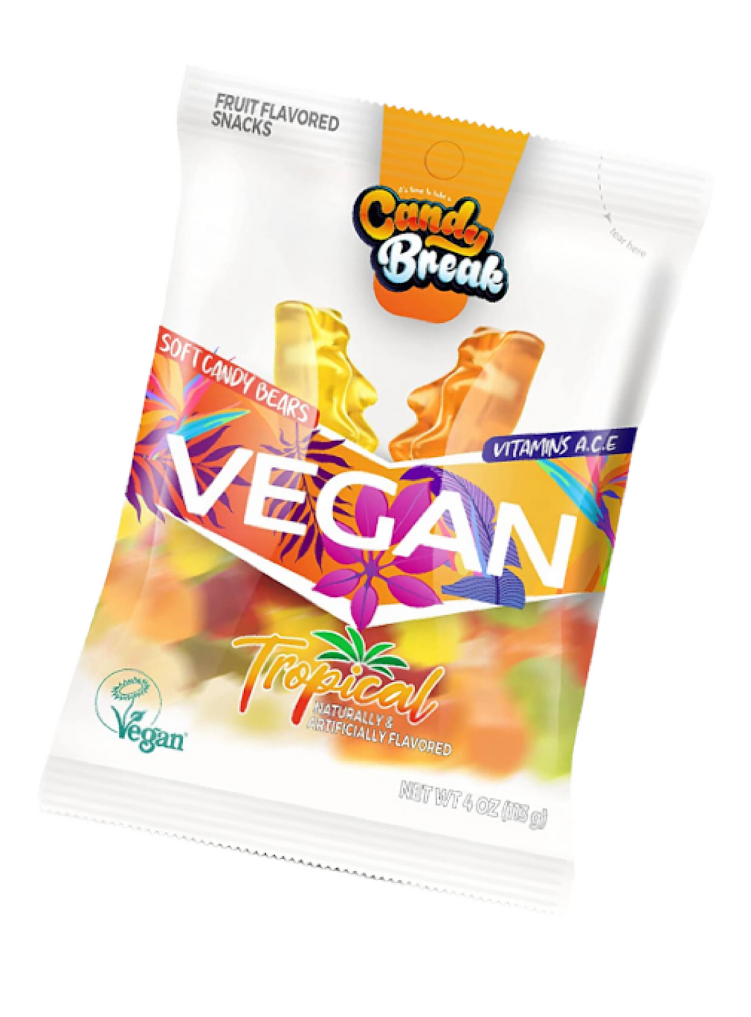 Vegan Gummy Bears - Candy Break - 4oz