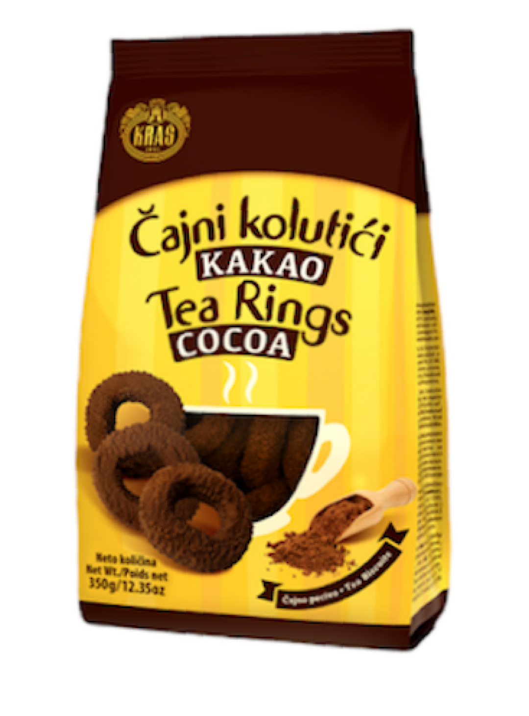 Cocoa Tea Rings biscuits - Kras - 350g